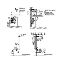 Cargar imagen en el visor de la galería, GL-2151-E - Regen - Llave automática a pared