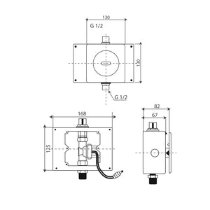 GL-2103K-E - Fluxómetro automático